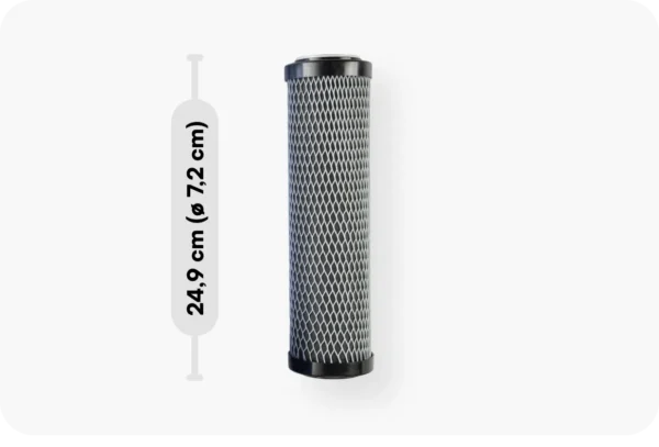 Náhradní nanouhlíkový filtr na vodu filbec®