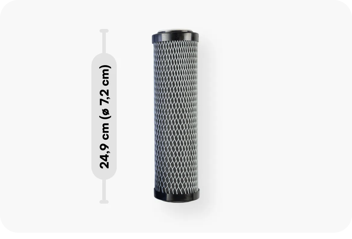 Samostatný filtr náhradní filtr filbec