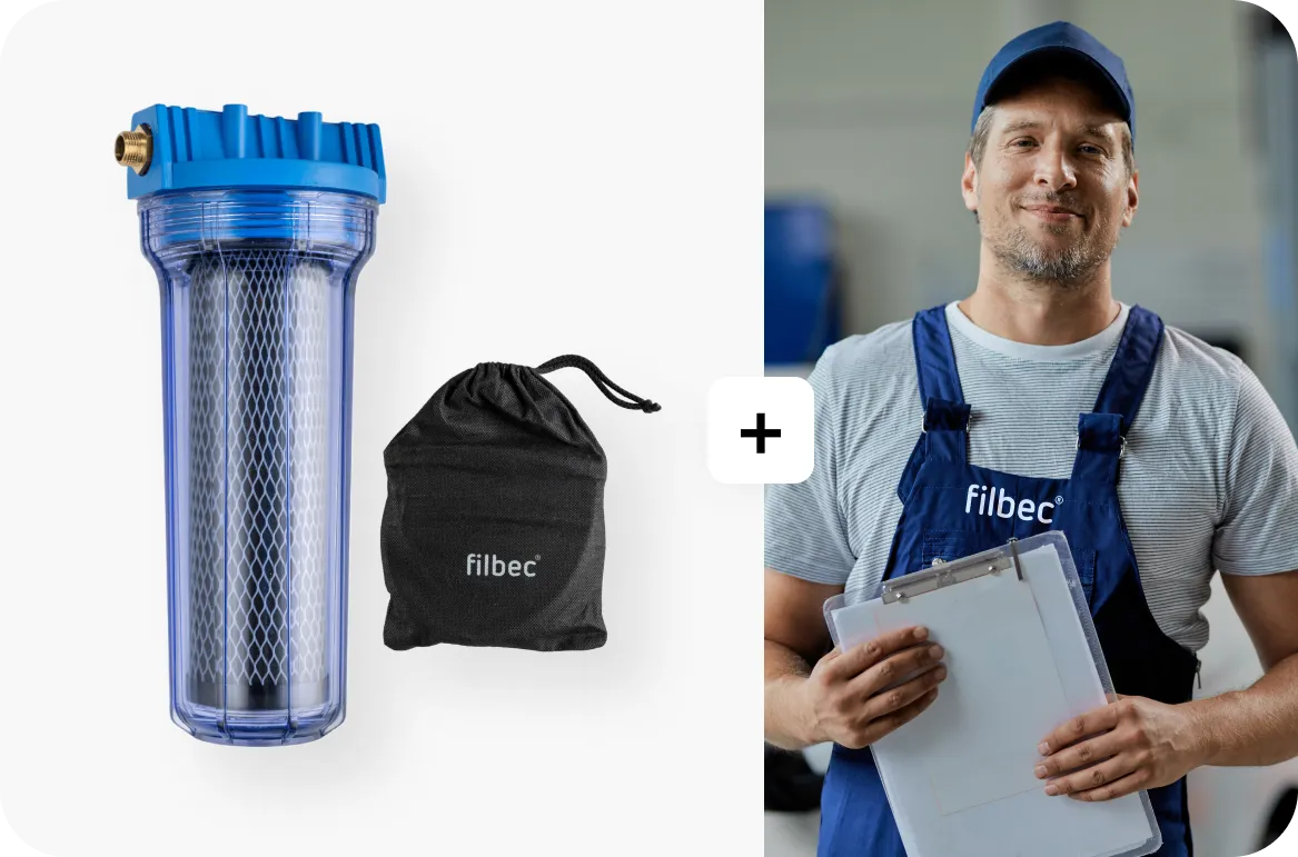 Filbec + instalace Filtrační sada filbec® včetně instalace naším technikem